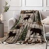Manta rústica de cabina, manta de franela suave para silla,