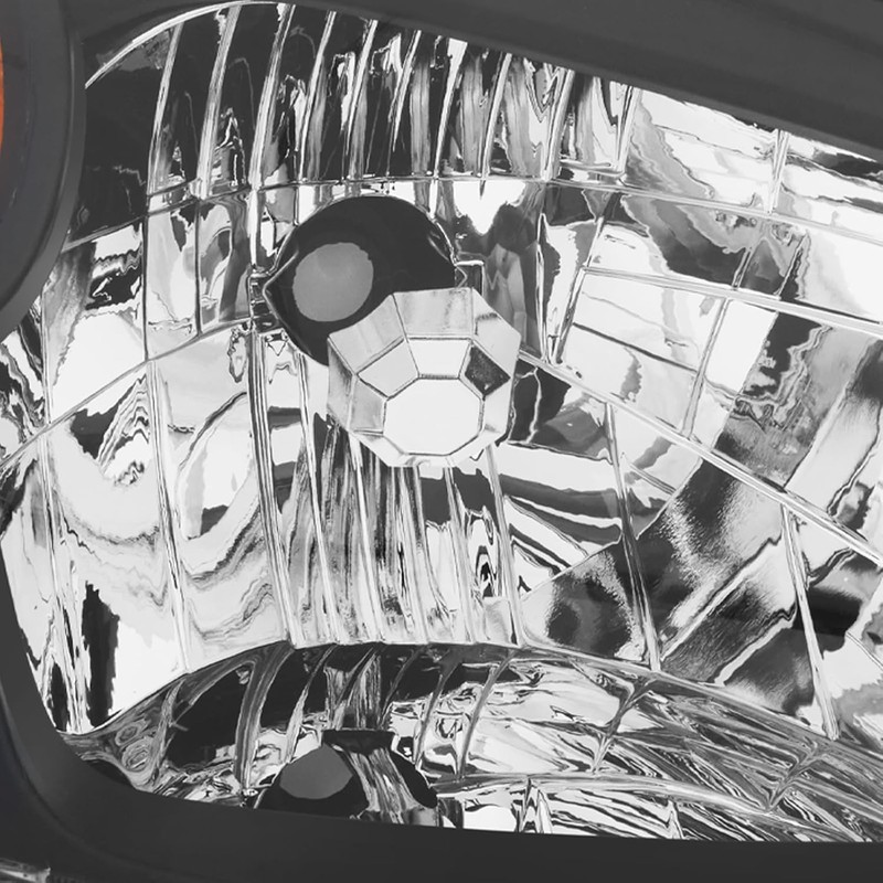 Headlights Assembly Pair for 2004 2005 Toyota RAV4 Headlamps Head