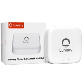 Lumary Hub Bluetooth Mesh Gateway, 2.4 GHz Wi-Fi Required, ZigBee Smart Home Bridge for UFO LED High Bay Light, Deck Lights, Work w/Alexa Google, (ONLY Surport Lumary/Tuya Smart Device), L-GW0A1