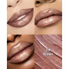 Glitter Brown Lipstick, Metallic Shimmer Frosted Lipstick for Women Makeup