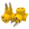 Parkworld 62855 NEMA 14-50P to 10-30R One Piece Compact Adapter