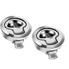 2PCS Boat Latch Flush Pull Slam Latch for Marine Boat