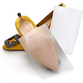 Bettli Sole Sticker - Crystal Clear Self-stick Pads Sole Protector Shoe Bottoms Slip Resistant Shoe Sole Cover Protector for Heels ( Pack of 2 )