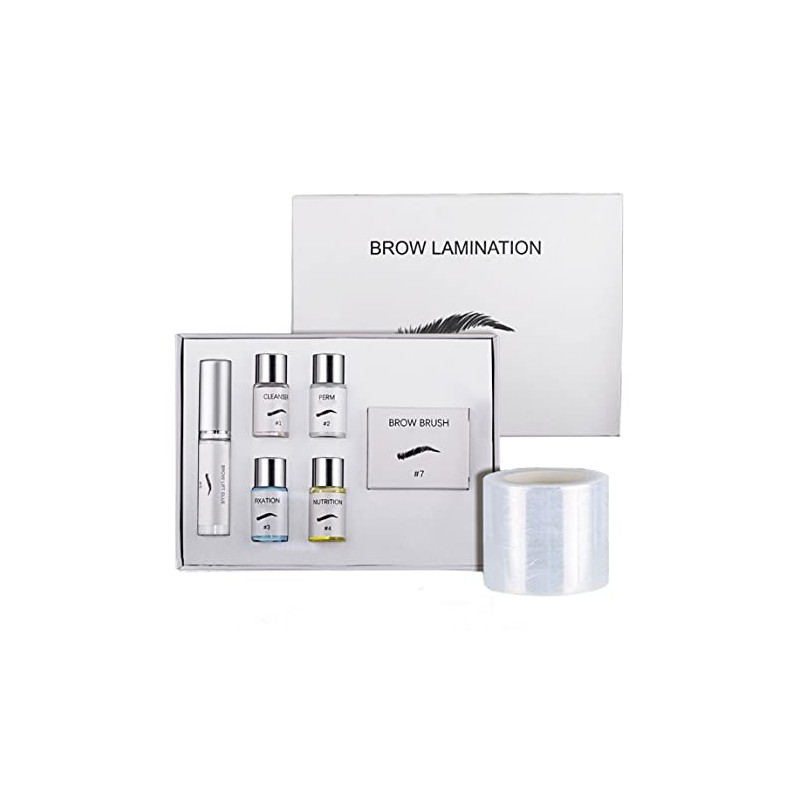 Kit de laminación de cejas, juego permanente cejas 3D para
