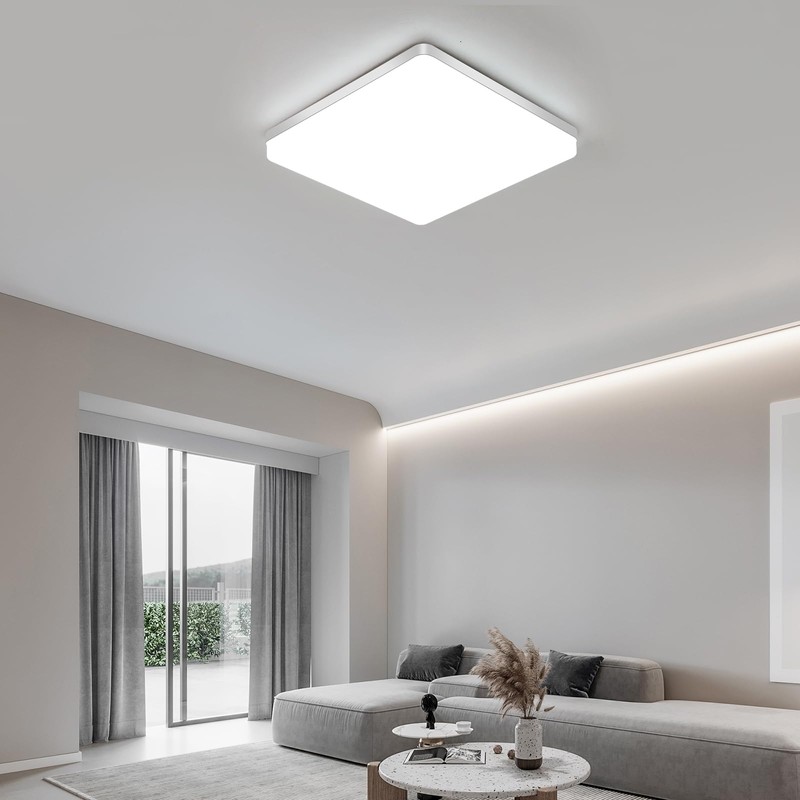 Riserva Square LED Ceiling Light 48W, LED Ceiling Lamp, IP44