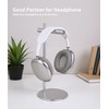 LinNature Aluminum Alloy Headphone Stand for Desk with Non-Slip Base