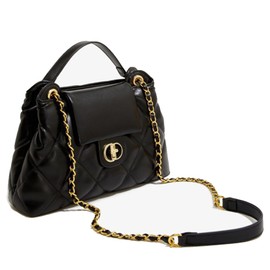 Bearneko Women's Shoulder Bag, Genuine Leather, 2-Way Handbag, Crossbody Bag, Large Capacity, Shoulder Bag, Mini Shoulder Bag, Crossbody Bag, Small Bag, Small Bag, Pochette, Cute, Mini, Small,