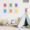 HappyHapi 8x10 Picture Frame Set of 6, 8x10 White Picture