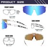 BUYAGE Sports Cycling Sunglasses for Men Women, Baseball Sunglasses Youth