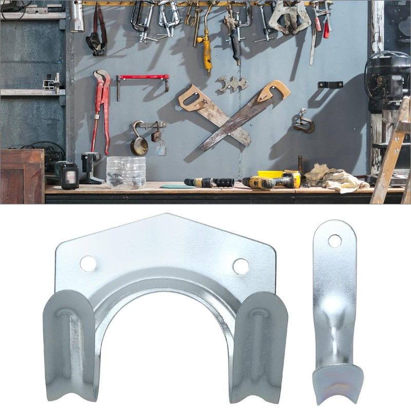 QWORK® Pack of 20 Heavy Duty Tool Hooks Garage Hooks