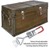 Pack of 10 Toggle Latches + 40 Screws Box Lock