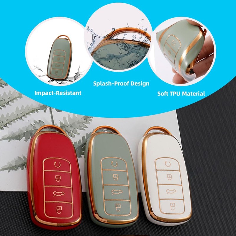ATFIGII Keychain Case Compatible with Chery Omoda 5 Tiggo 7