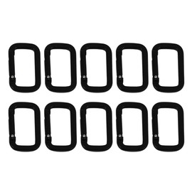 Operitacx 20St Karabiner D-Ring-Clip großer Enterhaken Verschlüsse Greifanker Verdreifachen d Haken mehrzweckhaken schlusselketten Outdoor-Schnalle langlebige Schlüsselanhänger Schlüsselbund