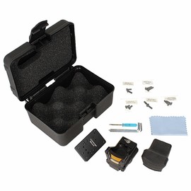 Minadax Red Dot Dot Visor for Small Cameras + Hotshoe Adapter for Fast Targets Sports Photography Animal Photography Wildlife Astrophotography