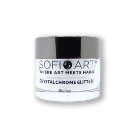 Sofi-Art All-in-One Crystal Chrome Glitter - Blue Crystal #FC03 - 1 oz