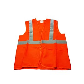 Quattroerre 3026 Safety Vest High Visibility Approved, Orange