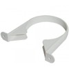 FLOPLAST 110mm Soil Pipe Clip White - Bag of 2