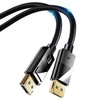 XMUXI 8K Display Port Cable 1.4 (8K@60Hz,4K@144Hz,2K@165Hz,32.4Gbps) DP to DP