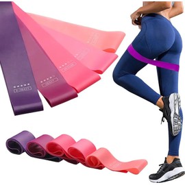 Bandas de Resistencia 3 Piezas, Bandas Elásticas de 150 cm para Ejercicio, Yoga y Entrenamiento en Casa Ligas Apilables Ligas Elásticas de Pilates