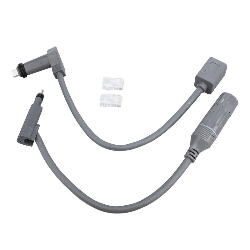 SPX Plug to RJ45 Adapter 1200Mbps Transmission Speed Rectangular Satellite