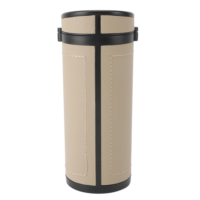 Car Tissue Holder Lightweight Leather and Tungsten Steel Car Tissues
