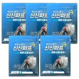 Shinshin Pape Cool 5-pack quick, strong adhesion pad patch compress pack 5