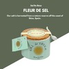 Sal De Ibiza Fleur de Sel, Ceramic Jar, 4.4-Ounce