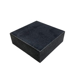 HHIP 4401-1596 6" X 6" X 2" Granite Surface Plate, Grade B, 0 Ledge