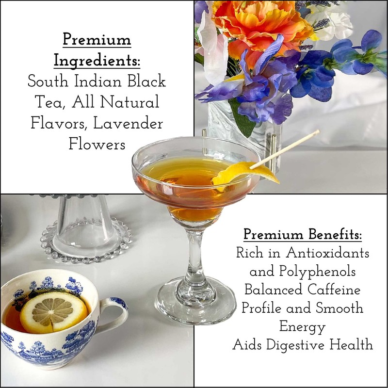 Simple Loose Leaf Blue Lady Grey Tea - Premium Loose