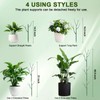 Qaobo 10 Pack Stackable Plant Support Stakes, Climbing Plant Support