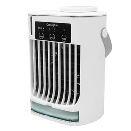 Portable Air Cooling Fan, 3 in 1 Mini Evaporative Air Cooler Fan with 3 Wind Speeds, Large Water Tank, Evaporative Air Cooler for Bedroom Home Office