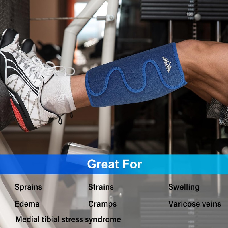 supregear Calf Support Bandage, Pack of 2 Shin Splint Compression