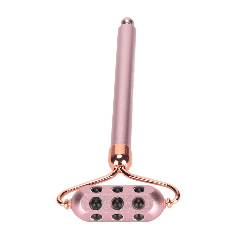 Face Beauty Massage Roller Aluminium Alloy Promote Absorption Germanium Manual