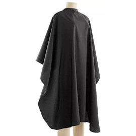 Ari Capa De Corte Negra  Para Cabello Nylon Repelente