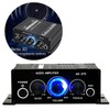 Mini Amplifier 2 Channel Clean Sound Powerful Portable Small Stereo