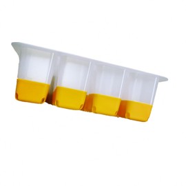 alblinsy - 5 bandejas de iniciación de semillas, iniciador de siembra de silicona con células emergentes (60 células en total), bandejas de cultivo de plantas para arrancador de semillas, cultivo de