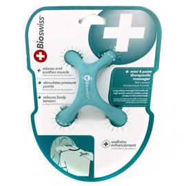 Donnamax Bioswiss Mini 4 Point Therapeutic Massager/Hand Massager for Back and Neck