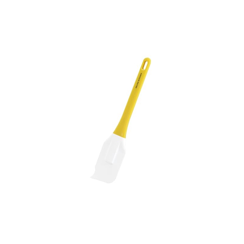 DELISH KITCHEN CC-1825 Pearl Metal Spatula, For Cooking, Yellow