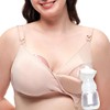 Momcozy Hands-Free Pumping Bra, Wireless & Seamless Breast Pump Bra,