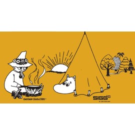 SIGG 50349 Bottle, Lightweight, Durable, Capacity: 1.2 gal (0.4 L), Moomin, Camping, 0.4 L