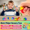 Fidget Rings Sensory Toys for Kids: 18 Pack Fidget Anxiety