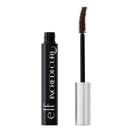 e.l.f. Incredi-Curl Mascara, Volumizing Mascara For A Bold, Lasting, Lifted Curl, Smudge-Resistant Formula, Vegan & Cruelty-Free, Dark Brown