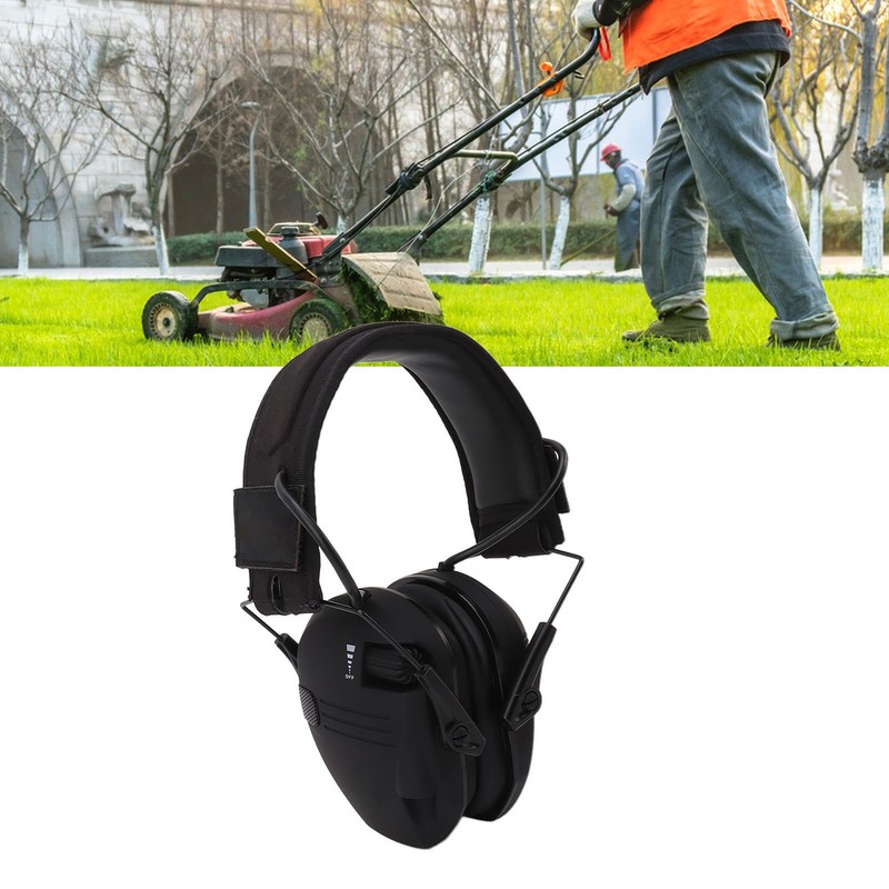 Noise Reduction Electronic Earphones Noise Reduction Foldable ABS Adjustable Headband