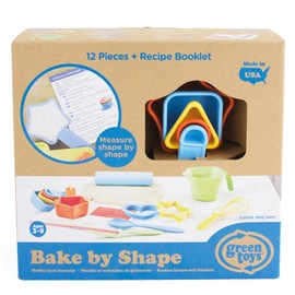 Green Toys Bake By Shape - Uniquely Shaped Measuring Spoons for Baking