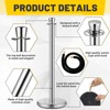 Wesiti 4 Pcs Stainless Steel Stanchion Post 2 Pcs 5