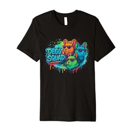 Degu Squad Graffiti Style Premium T-Shirt