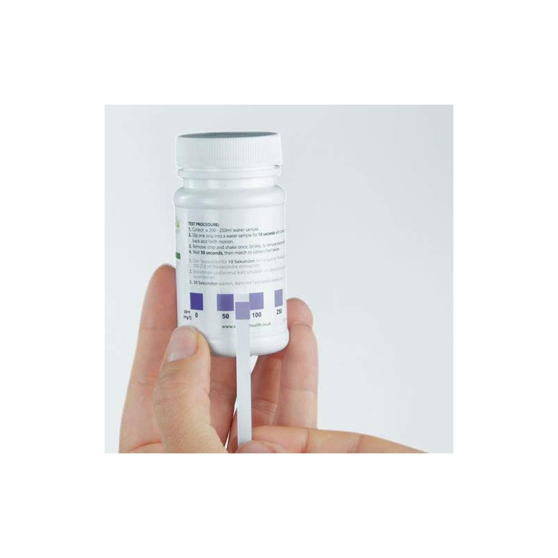 SimplexHealth Chloride Check Water Test Strips (50 Strips) Test Levels: