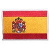 Spain Flag Logo Patch Embroidered Applique Spain Country Flag Patch
