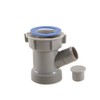 QruiLanTu 1-1/2 Inch Dishwasher Kitchen Drain Pipe Hose Adapter Wye,