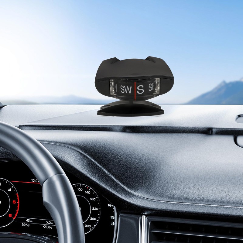 TINEASUR Auto Compass for Car Dashboard with Adjustable Inclinometer and